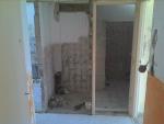 toilet en douche ruimte in wording