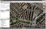 via google earth