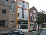 swatch horloge imp. buitenzijde pand rondom stucken